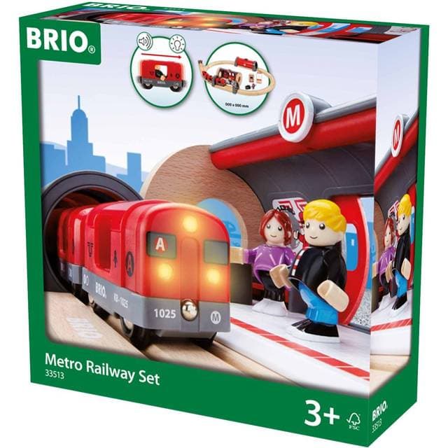 BRIO World Metro Railway Set 33513