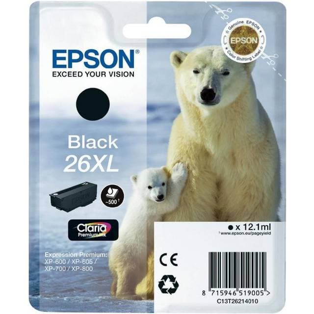 Epson 26XL (T2621) (Black)