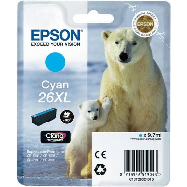 Epson 26XL (T2632) (Cyan)