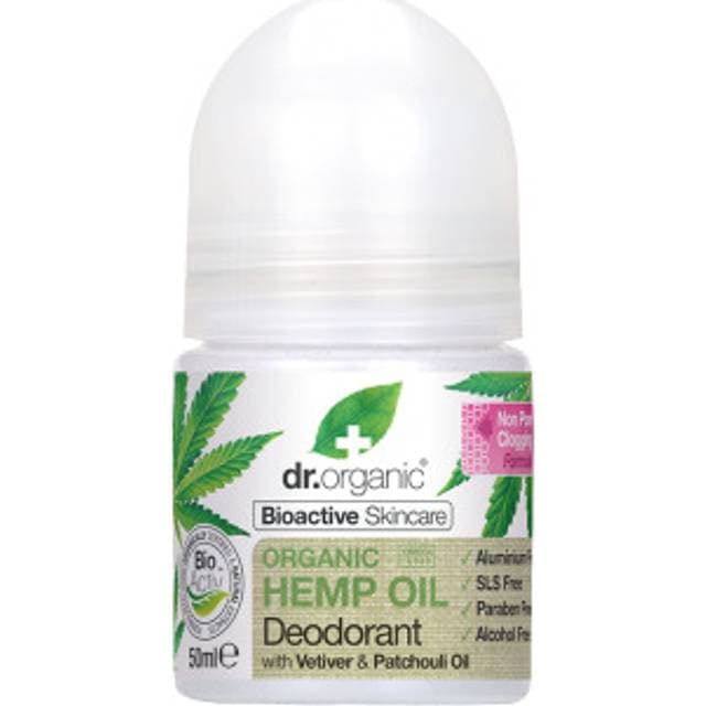 Dr. Organic Deo Roll-on Hampaolja 50ml