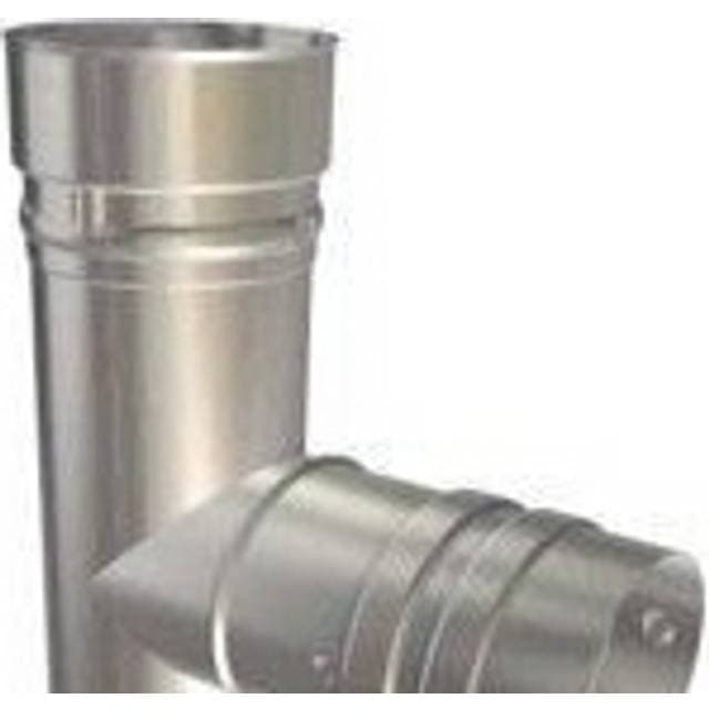 KIERULFF Omega T Piece Ø90mm Ø100mm