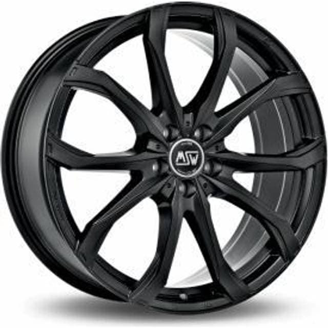 MSW 48 matte Black 9.5x20 5/120 ET48 B74,1