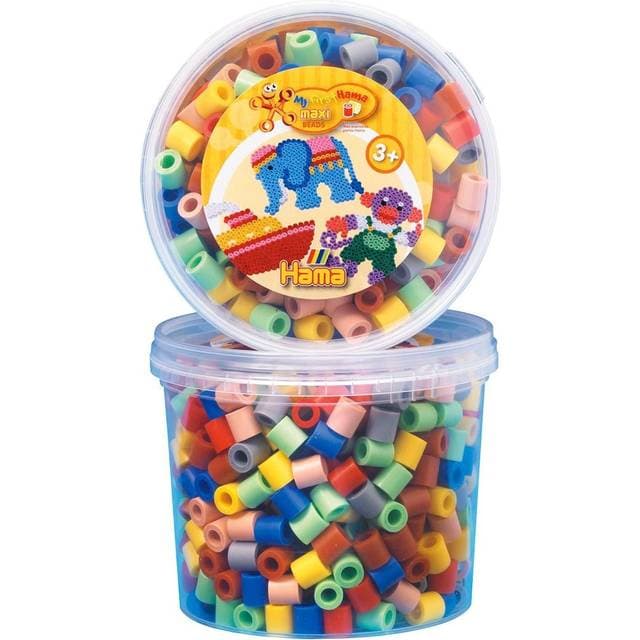 Hama Beads Maxi Perler i Bøtte 8573