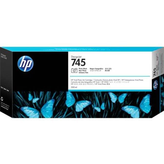 HP 745 300ml (Photo Black)