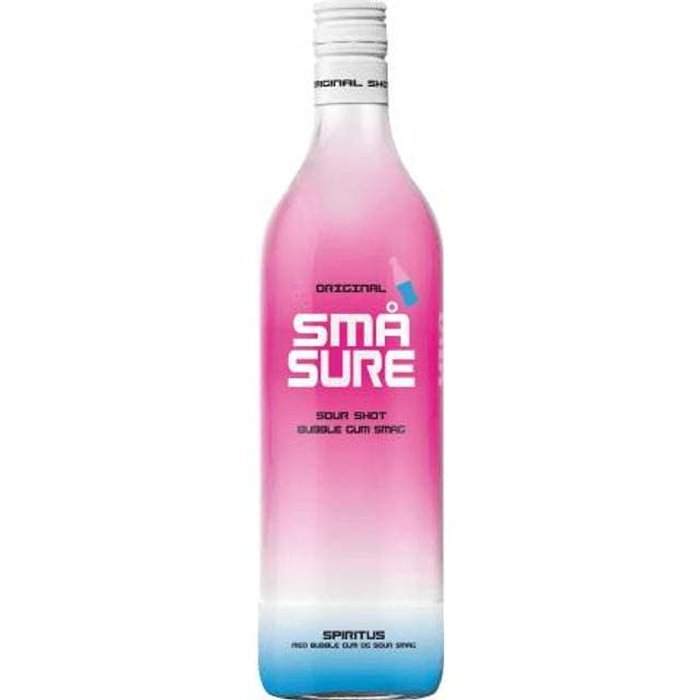 Små Sure Bubble Gum Shot 16.4% 100 cl