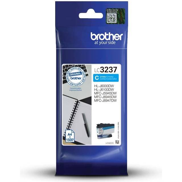 Brother LC-3237C (Cyan)