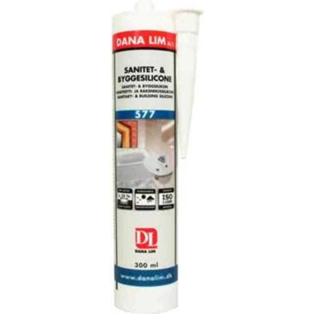Danalim Sanitet Byggesilicone 577 Black