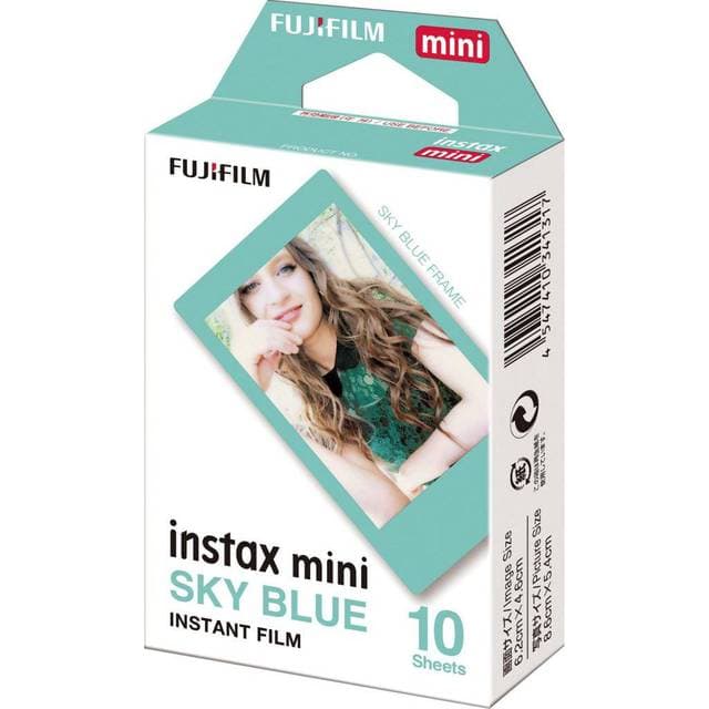 Fujifilm Instax Mini Sky Blue Film 10 Pack