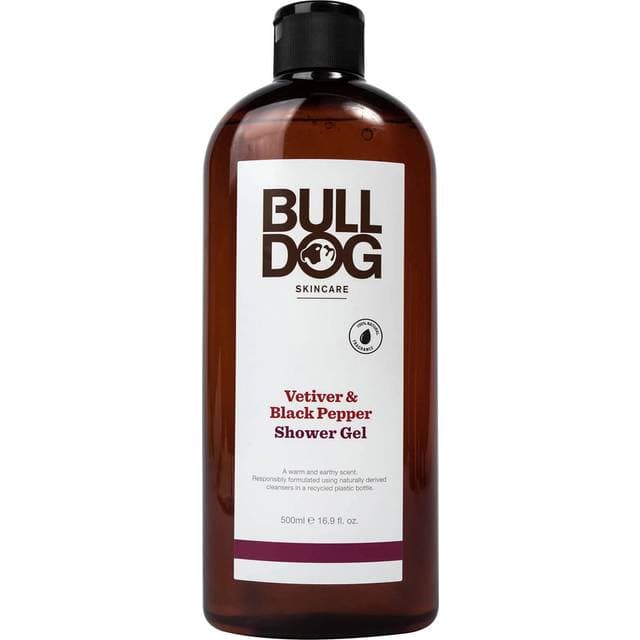 Bulldog Black Pepper & Vetiver Shower Gel 500ml