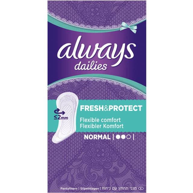 Always Dailies Fresh & Protect Normal 30-pak