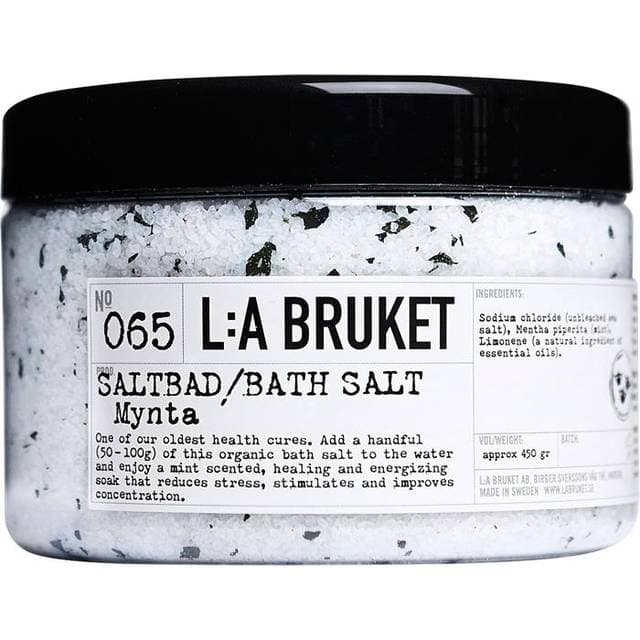 L:A Bruket 065 Bath Salt Mynte 450g