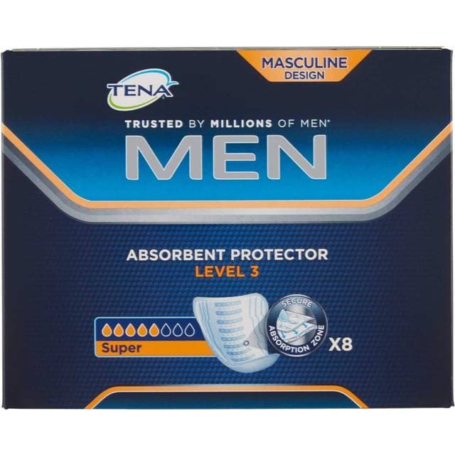 TENA Men Absorbent Protector Level 3 8-pak