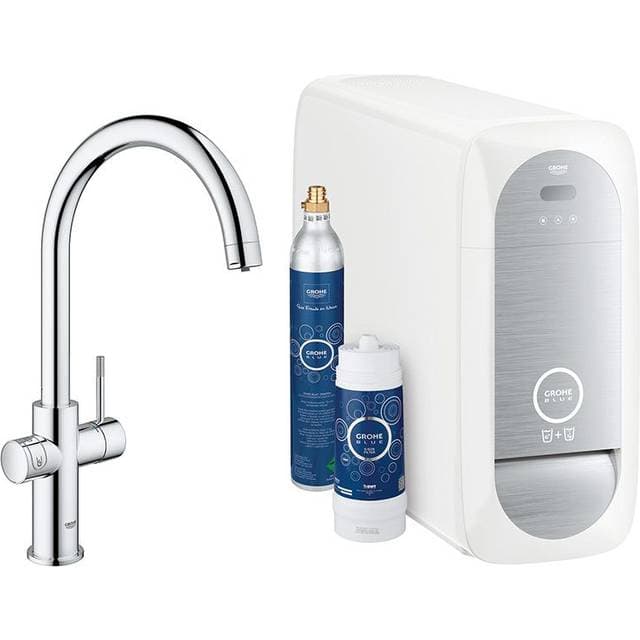 Grohe Blue Home C-Spout 31455000 Krom