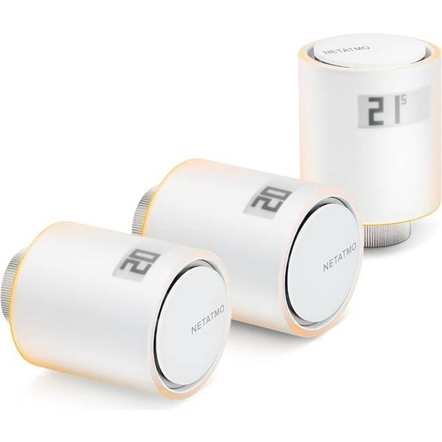 Netatmo Smart Radiator Valve 3-pack