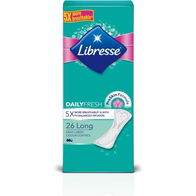 Libresse Daily Fresh Long 26-pak