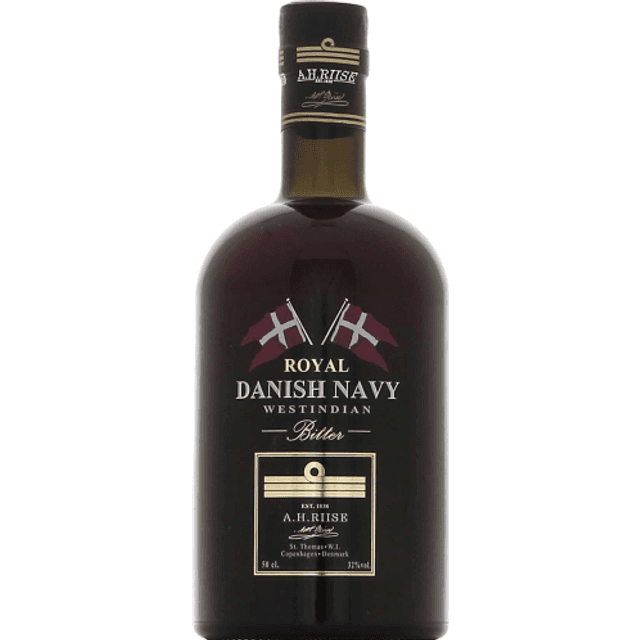 A.H. Riise Royal Danish Navy Bitter 32% 50 cl
