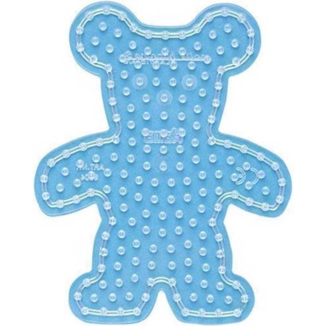 Hama Beads Maxi Pin Plate Transp Teddy Bear
