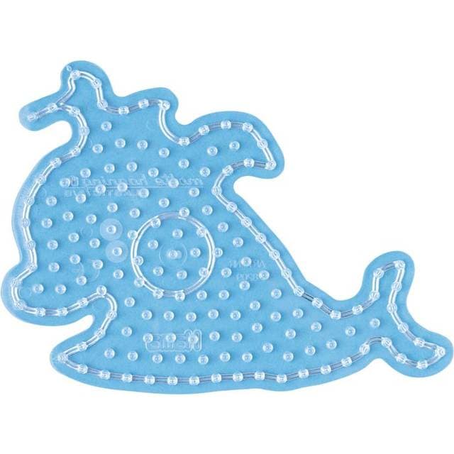 Hama Beads Maxi Pearl Plate Whale