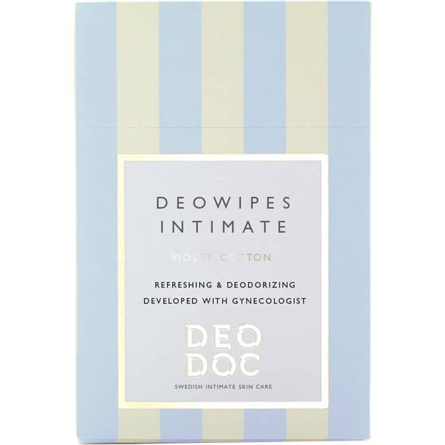 DeoDoc DeoWipes Intimate Violet Cotton 10-pak
