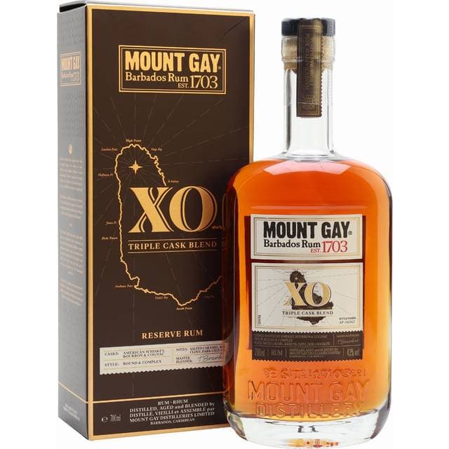 Mount Gay XO Triple Cask Blend 43% 70 cl