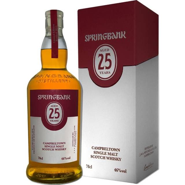 Springbank 25 YO Single Malt 46% 70 cl