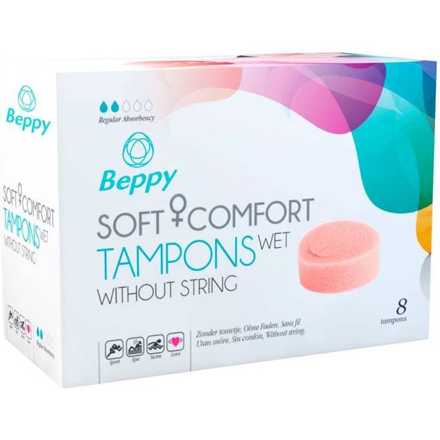 Beppy Soft + Comfort Tampons Wet 8-pak