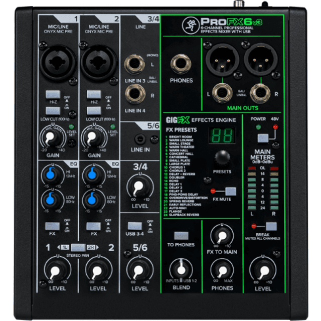 Mackie ProFX6v3