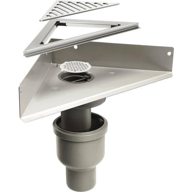 Unidrain Sampak Corner 40120200 Ø75mm