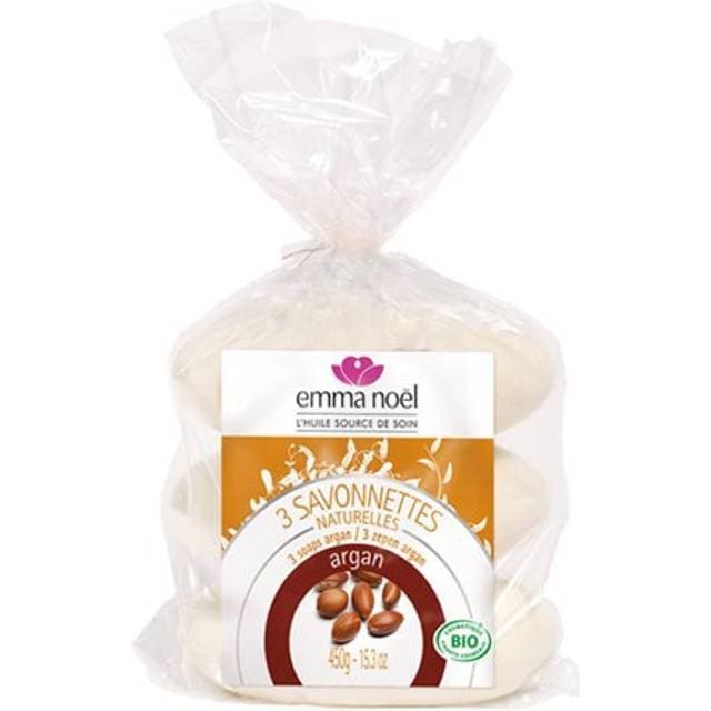 Emma Noël Argan Soap 3-pak