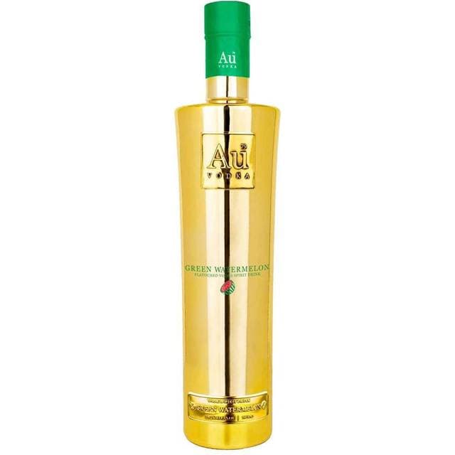 AU Vodka Green Watermelon 35.2% 70 cl