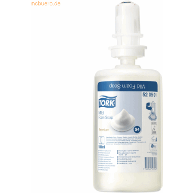 Tork Mild Foam Soap 6-pak