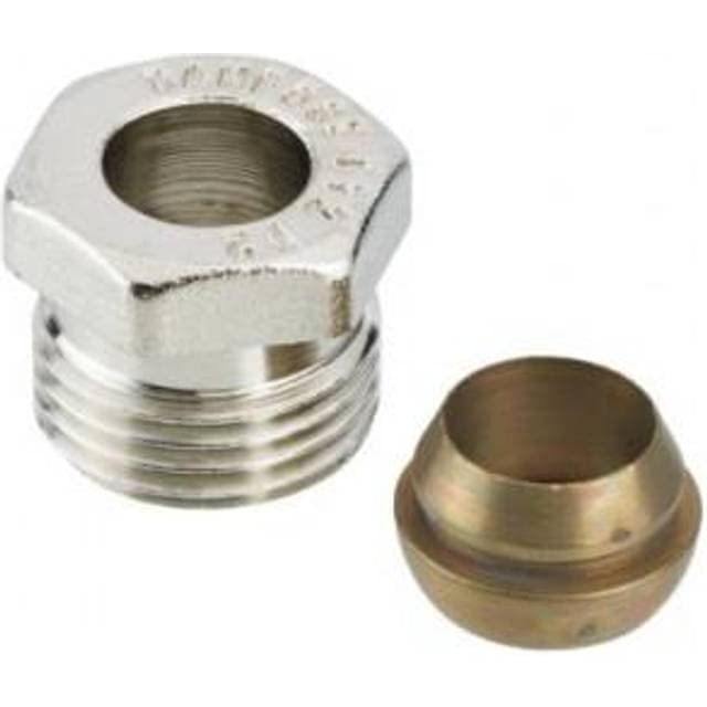 Danfoss klemringsfitting 1/2x12 kobber/stål