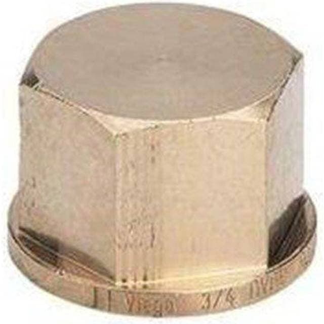 VIEGA slutmuffe 1 1/2" rødgods