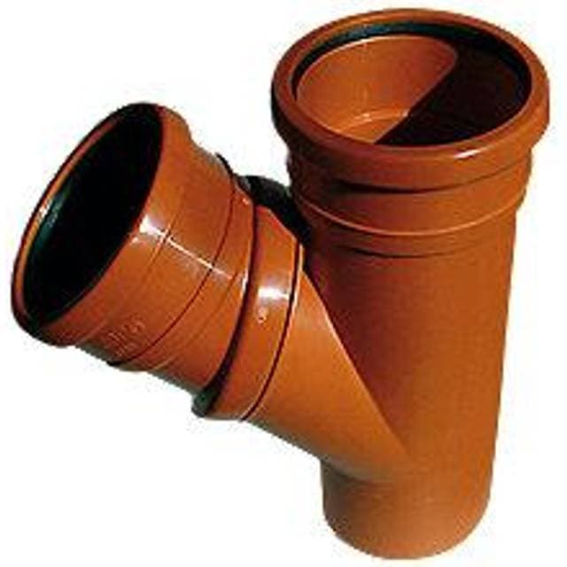 Purus Jotiflex PP-grenrør 45-90° 110mm