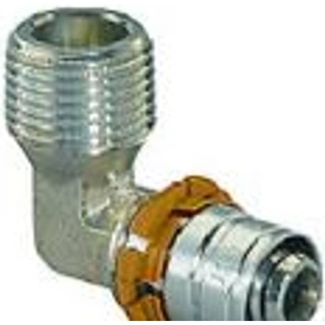 Uponor S-Press vinkel m/nippel 16-R1/2"MT