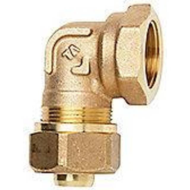 TA Pex-fittings vinkel med muffe 18 mm x 3/4"