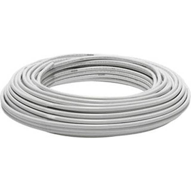 Wavin 25mm Alupex rør hvid 50m