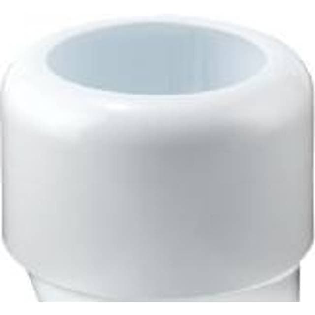 Purus Muffeskjuler hvid plast