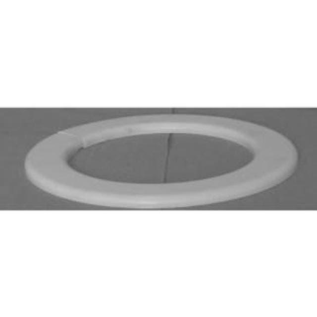 Lindab Gennemføring, hvid plast Ø160 mm