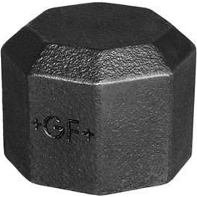 +GF+ Slutmuffe/muffe Sort 1 1/2