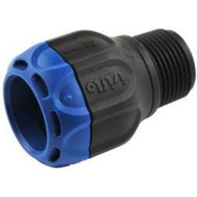 isiflo Overg. med nippel 25mm x 3/4