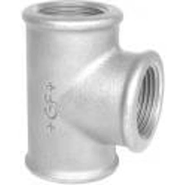 +GF+ Tee Galvaniseret 2 1/2"