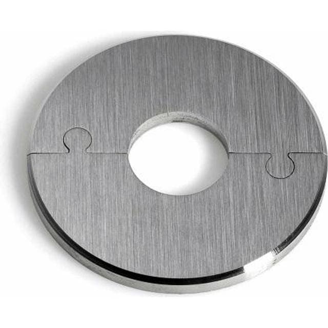 Solid 12mm rustfri roset Click-One-Two