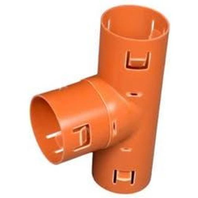 Wavin drængrenrør 90° 126mm