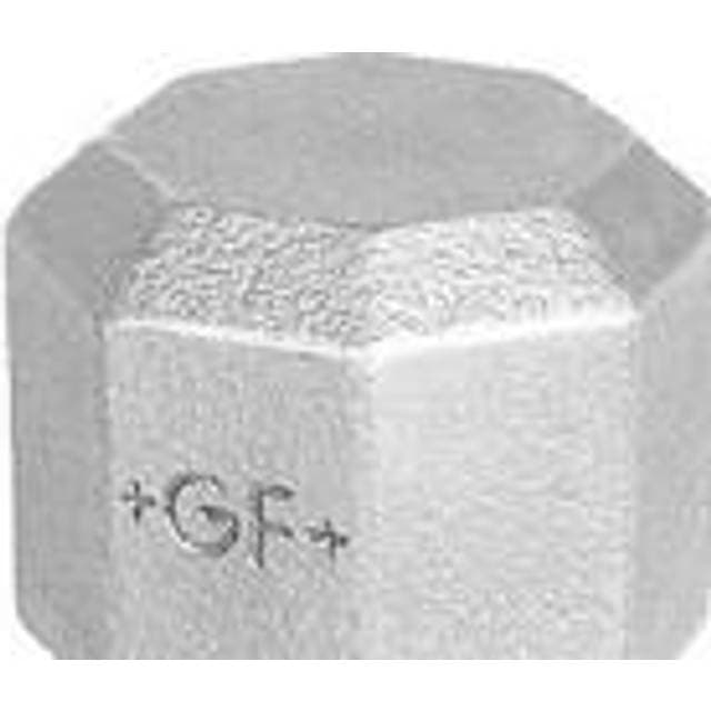 +GF+ slutmuffe galvaniseret blødstøbt