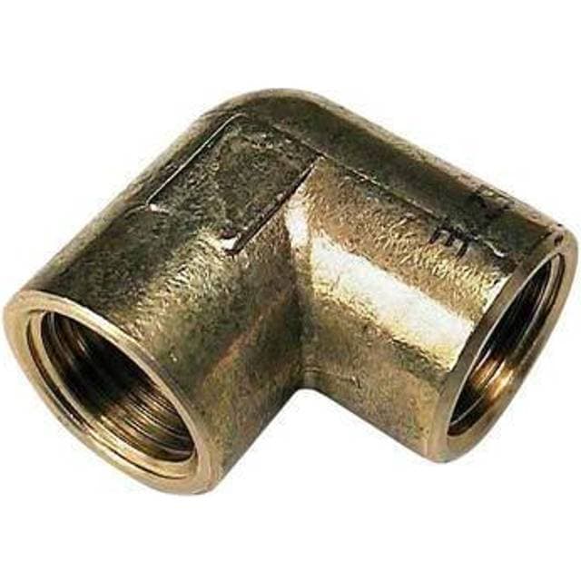 Ezze Messing Vinkel muffe/muffe 3/4"