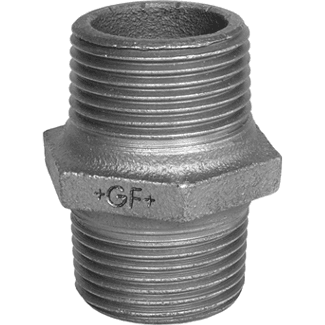 +GF+ Brystnippel Sort 1 1/2