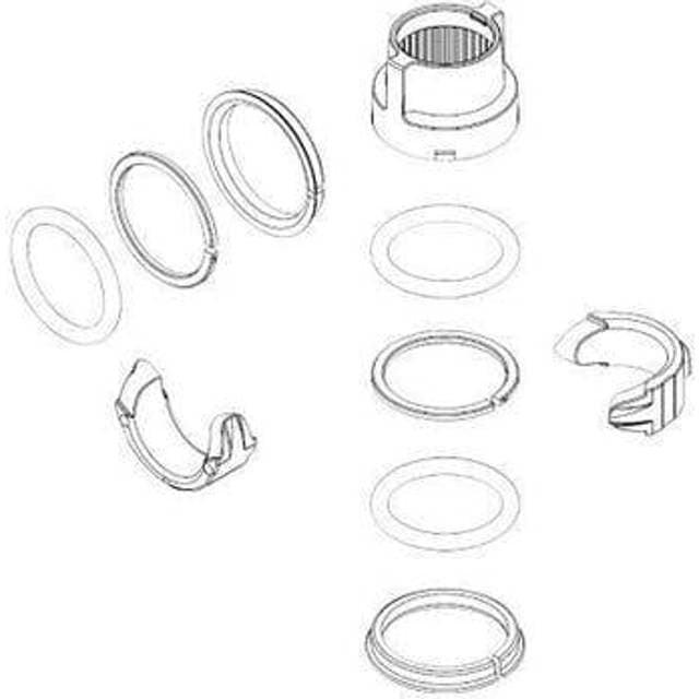 Damixa sliddele f/studs & udløbshoved