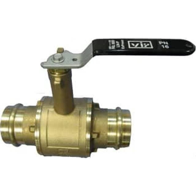 GPA Rødgods press kugleventil 28