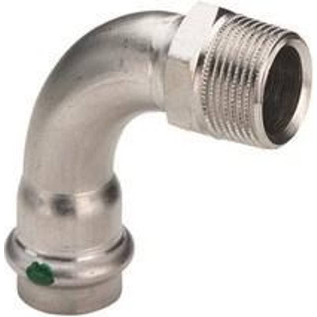 VIEGA 54x2" Sanpr. Inox Ovg.bøj. 90°